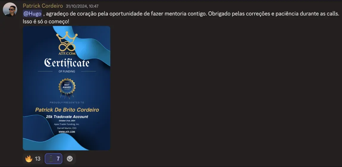 Resultado de aluno