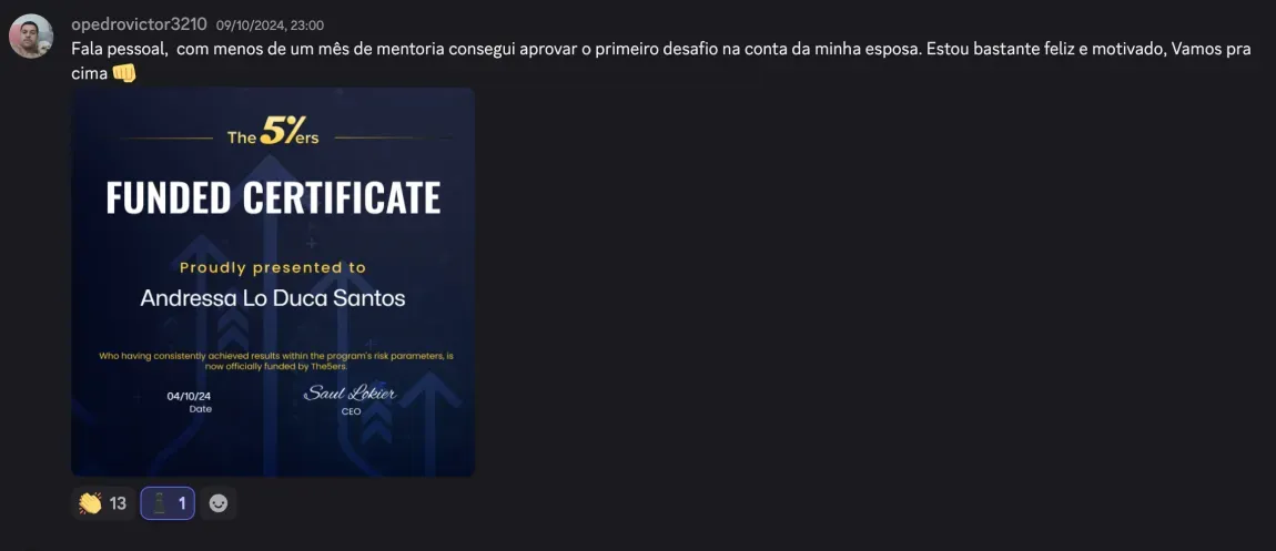 Resultado de aluno